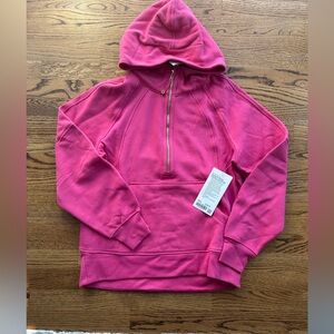 NWT lululemon athletica oversized scuba half zip LONG